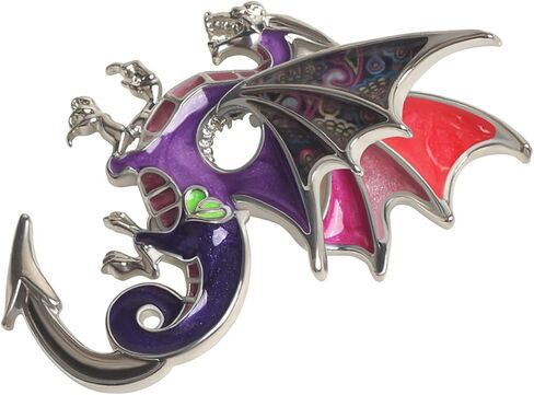 Alloy Fantasy Dinosaur Dragon Brooch Enamel Pins for Women Lady Girl Fashion Jewelry Gift in Saudi Arabia