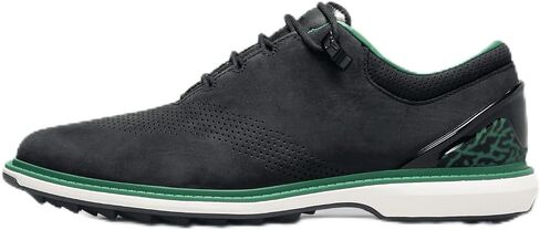 NIKE Jordan ADG 4 x Eastside Golf Men's Golf Shoes (FJ0850-001, Black/White/Metallic Gold/Malachite) Size 10.5 in Saudi Arabia