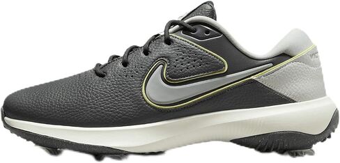 حذاء الجولف Nike Victory Pro 3 للرجال (DV6800-001، رمادي حديدي/زجاج بحري/أخضر مضيء) مقاس 12 in Saudi Arabia