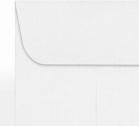 LUXPaper #1 Coin Envelopes | 2 1/4" x 3 1/2" | White Linen | 80lb. Text | 50 Qty in Saudi Arabia