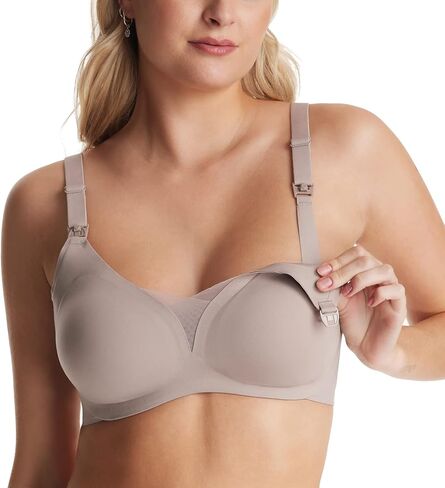 Momcozy حمالات صدر للرضاعة الطبيعية، حمالة صدر مريحة للأمهات، حمالة صدر ناعمة بدون خياطة أثناء الحمل in Kuwait