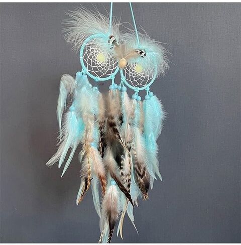 ديكور حائط على شكل بومة Dream Catcher، زخارف معلقة على الحائط من DreamCatchers لغرفة النوم وديكور المنزل كهدية للمهرجانات in Saudi Arabia