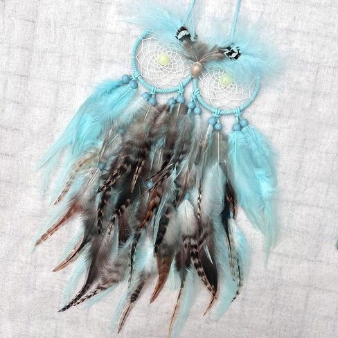 ديكور حائط على شكل بومة Dream Catcher، زخارف معلقة على الحائط من DreamCatchers لغرفة النوم وديكور المنزل كهدية للمهرجانات in Saudi Arabia