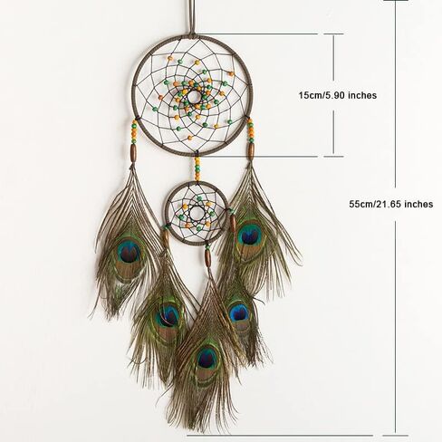 ديكور حائط على شكل بومة Dream Catcher، زخارف معلقة على الحائط من DreamCatchers لغرفة النوم وديكور المنزل كهدية للمهرجانات in Saudi Arabia