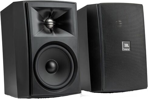 مكبر صوت JBL Stage XD-6، ثنائي الاتجاه 6.25 بوصة، داخلي/خارجي مناسب لجميع الأحوال الجوية، أسود (زوج) in Saudi Arabia