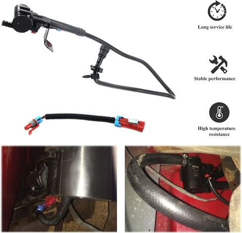 علبة بخار تنفيس الملف اللولبي 911-239 طقم إصلاح صمام تنفيس علبة مع خرطوم الملف اللولبي تنفيس علبة بخار وتسخير الأسلاك يصلح لنماذج 1999-2010 كاديلاك / تشيفي / جي إم سي استبدال #15086429 19152345 in Kuwait