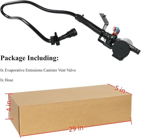 علبة بخار تنفيس الملف اللولبي 911-239 طقم إصلاح صمام تنفيس علبة مع خرطوم الملف اللولبي تنفيس علبة بخار وتسخير الأسلاك يصلح لنماذج 1999-2010 كاديلاك / تشيفي / جي إم سي استبدال #15086429 19152345 in Kuwait