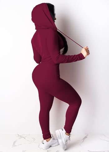 Mrskoala Two Piece Outfits for Women Jogger Sets Workout Sweat Suits Tracksuit Pants Set in Saudi Arabia