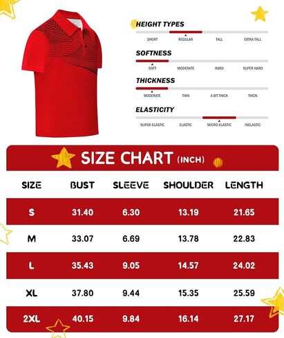 Boys Printed Polo Shirt Short Sleeve Stylish Moisture Wicking UPF 30+ Performance Golf Shirts 7-16 Years in Saudi Arabia