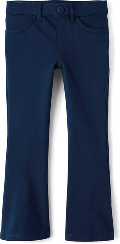 The Children's Place Girls' Uniform Ponte Flare Leg Pants in Saudi Arabia