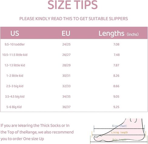 WateLves Girls Slippers Kids Slip On Winter House Shoes Anti-Slip Soft Coral Fleece Slipper for Indoor & Outdoor in Kuwait
