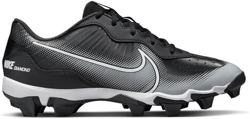 Nike Alpha Huarache Keystone Low Rubber Baseball Cleats Black | Gray Size 9.5 Medium in Saudi Arabia