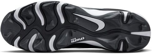 Nike Alpha Huarache Keystone Low Rubber Baseball Cleats Black | Gray Size 9.5 Medium in Saudi Arabia