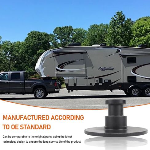 دبوس ملكي للمقطورة المطروقة، ملحوم على مقطورة العجلة الخامسة، طوق 2 بوصة مع لوحة دعم 3/8 بوصة، WA15 5050 in Kuwait