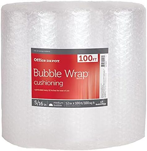 Office Depot® Large Bubble Packing Material, 12" x 100' in Saudi Arabia