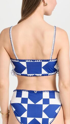 Sea Women's Tanya Print Bikini Top with Ties in Saudi Arabia