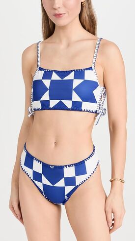 Sea Women's Tanya Print Bikini Top with Ties in Saudi Arabia