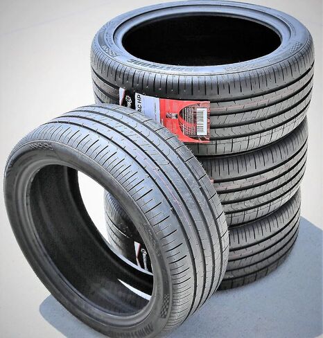 إطار شعاعي عالي الأداء لسيارة الركاب Blu-Trac HP All-Season من Armstrong - 245/40R17 245/40/17 245/40-17 نطاق تحميل 95 وات XL 4 طبقات BSW جدار جانبي أسود UTQG 340AA in Kuwait