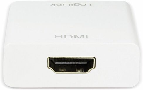 محول شاشة Logilink USB 3.1 من النوع C إلى VGA باللون الأبيض in Saudi Arabia