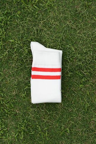 Women's Classic Cotton Striped Knee High Socks in Saudi Arabia