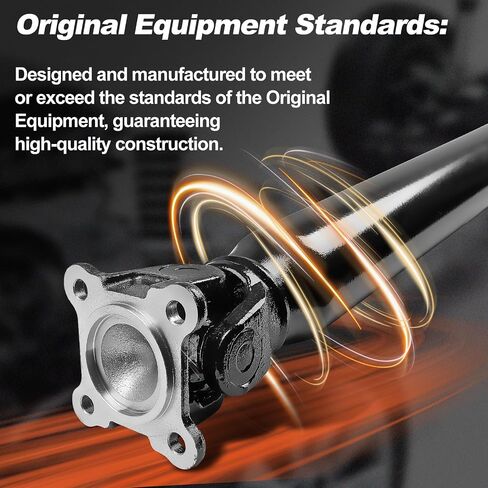 Rear Complete Drive Shaft Prop Shaft Driveshaft Assembly [RWD] Compatible with Kia Sorento Base EX LX 2007-2008 Sport Utility, Replace OE 49100-3E951, 936-210, 65-3506, 54100268 in Saudi Arabia