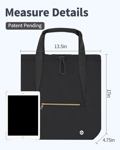 Drawstring Backpack String Bag for Women Men Water Resistant Drawstring Bags Gym Sack with Two Zipper Pockets Sports Gym Bag (Black) in Saudi Arabia