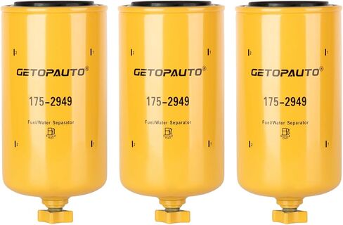 175-2949 Fuel Water Separator Compatible with Caterpillar 1752949(Set of 3) in Saudi Arabia