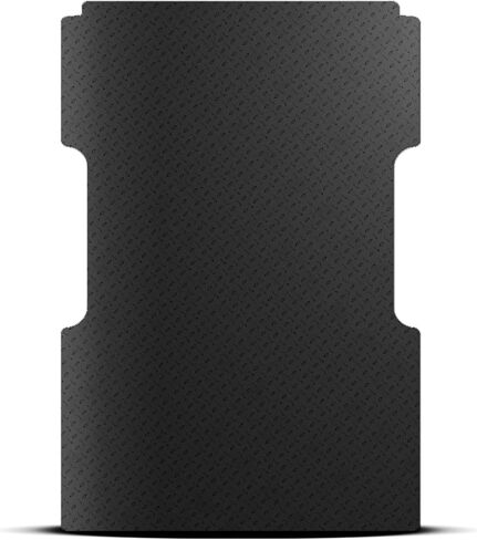 Armordillo USA 8706404 Diamond Plate Rubber Truck Bed Mat - Black Fits 2007-2018 Chevy Silverado/GMC Sierra 1500 2500 3500 8 Feet (96") Long Bed in Kuwait