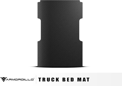 Armordillo USA 8706404 Diamond Plate Rubber Truck Bed Mat - Black Fits 2007-2018 Chevy Silverado/GMC Sierra 1500 2500 3500 8 Feet (96") Long Bed in Kuwait