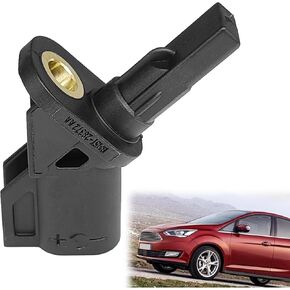 Front Left or Right ABS Wheel Speed Sensor, Front Driver Side ABS Wheel Speed Sensor Compatible with Ford Focus, Replaces OEM #8M5T2B372AA 3M5T2B372AB 3M5T2B372B