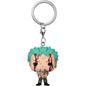 BoxLunch Funko Pocket Pop! One Piece Roronoa Zoro Vinyl Keychain Exclusive