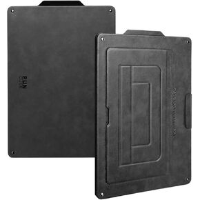 PUNCUBE Portable Lap Desk - Lap Desk with Retractable Mouse Pad, Adjustable Stand, Writing Board, Expandable Surface, and Heat Protection for Laptops and Tablets (Black)
