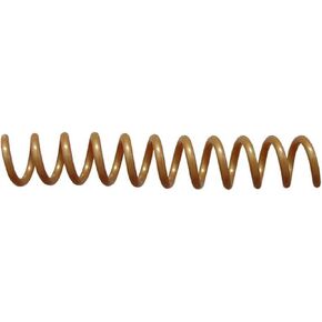 Spiral Coil Binding Spines 9mm (11/32 x 12) 4:1 [pk of 100] Gold (PMS 874 C Metallic)