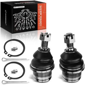 A-Premium 2 x Front Lower Ball Joint, Compatible with Chevrolet & GMC & Buick & Saab & Isuzu & Oldsmobile - 2002-2009 - Trailblazer (EXT), SSR, Envoy (XL & XUV), Rainier, 9-7x, Ascender, Bravada