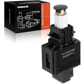 A-Premium Brake Light Switch Lamp Compatible with Volvo C70 1998-2004, S90 1997-1998, S40 2000-2004, 850 1993-1997, 940 1995, 960 1995-1997, S70 1998-2000, V40 1999-2004, V70 1998-2000, V90, 4 Pins