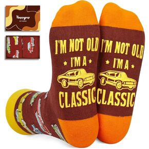 HAPPYPOP Fathers Day Funny Cool Car Gifts - Presents For Dad Elderly Older Men, Classic Car Gifts Women Car Guys The Car Enthusiast Lovers
