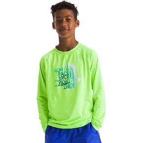 تيشيرت الشمس بأكمام طويلة للأولاد من THE NORTH FACE
