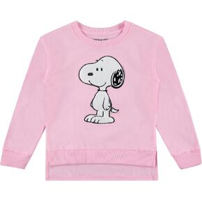 سويت شيرت للفتيات من Peanuts Snoopy مع رقعة شانيل - مقاسات الفتيات الكبيرة 7-16 in Kuwait