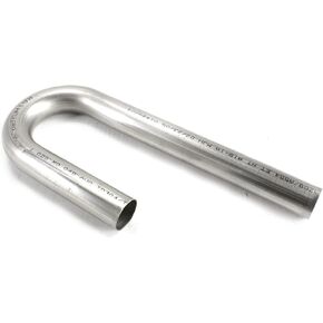 Patriot Exhaust H6902 1-1/2" 304 Stainless Steel J-Bend Exhaust Pipe