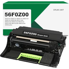 وحدة طبل 56F0Z00 متوافقة مع طابعة Lexmark MS321dn MS421dn MS421dw MS521dn MS621dn MS622de MX321adn MX321adw MX421ade MX521de MX521ade MX522adhe MX622ade MX622adhe in Kuwait