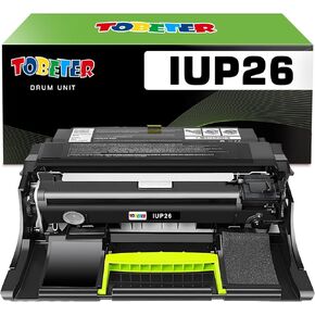 ToBeter Compatible IUP26 Drum Replacement for Konica IUP-26 AAE00Y1 Imaging Drum Unit for Minolta Bizhub 3602P 3622 4402P 4422 4702P Printer (60,000 Pages, High Yield, 1 Pack), Black