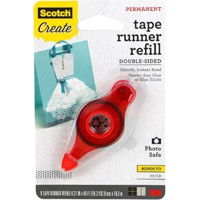 Scotch Tape Runner Refill, 0.31 in x 49 ft (055-R-ESF)