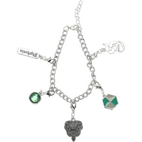 Bioworld Harry Potter Slytherin Charm Bracelet