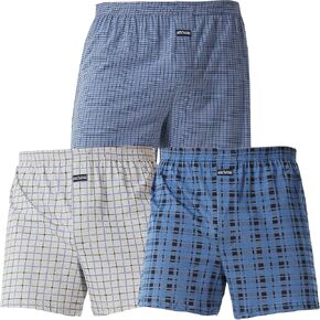 Men's Underwear Boxers, Multi-packs Available-Soft and Breathable Cotton Underwear