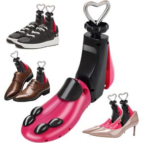 Shoe Stretcher Women, Shoe Stretcher Men, 1 Pack, 4-Way Adjustable Shoe Expander Unisex Boot Wide Feet