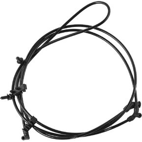 X AUTOHAUX Front Windshield Washer Hose for Jeep Grand Cherokee for Dodge Durango 2011-2015 55079200AD Rubber Windshield Washer Hose W/O Nozzle Anti Crack No Deform