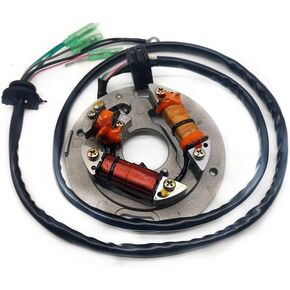 Stator for Yamaha Jet-Ski 6R8-85560-00-00 SuperJet 650 /Wave Runner III 650 /Wave Runner LX/VXR 650 /VXR Pro 700 /Wave Blaster 700 /FX 1/FX700/SJ650/SJ700 (1990-1995)