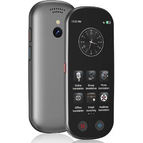 Language Translator Device Two-Way Translator in 138 Languages Instant No WiFi Needed, Portable Photo Real-Time Offline Online Voice Translation with 5.1" HD TouchScreen for Business Learning Travel in Saudi Arabia