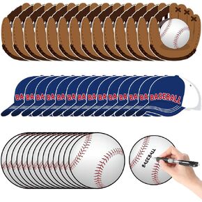 120 جهاز كمبيوتر شخصى حفل البيسبول انقطاع البيسبول لوحة الإعلانات الزينة البيسبول ورقة مجسمات مع 200 جهاز كمبيوتر شخصى نقاط الغراء للفصول الدراسية الرياضية لعبة البيسبول لوازم الحفلات in Kuwait