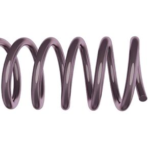 Spiral Binding Coils 6mm (¼ x 36-inch) 4:1 [pk of 100] Black Rose (PMS 5195/5205 Iridescent)